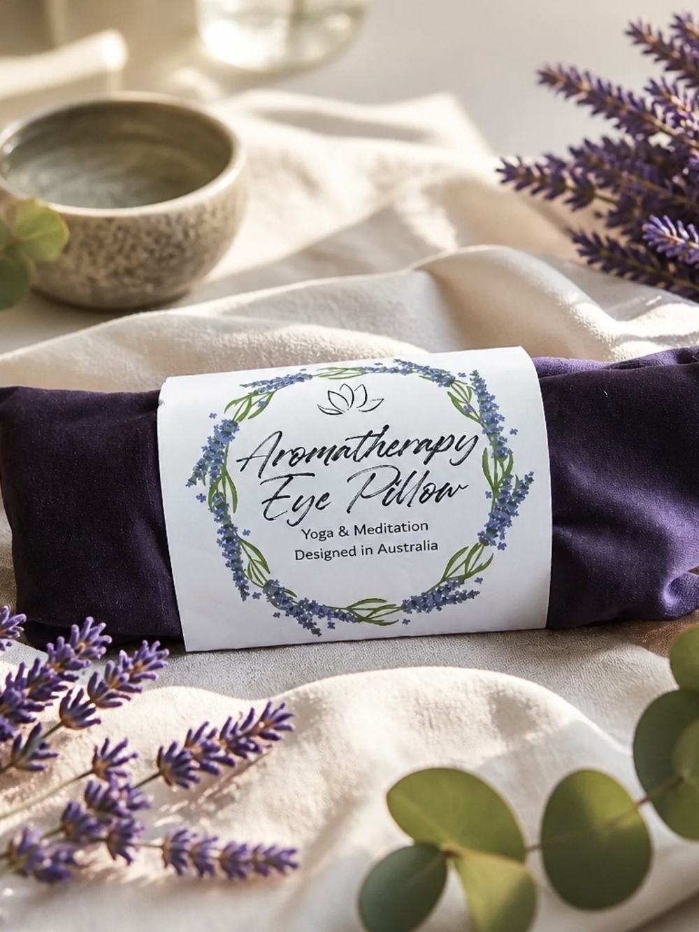 Aromatherapy Eye Pillow - Purple